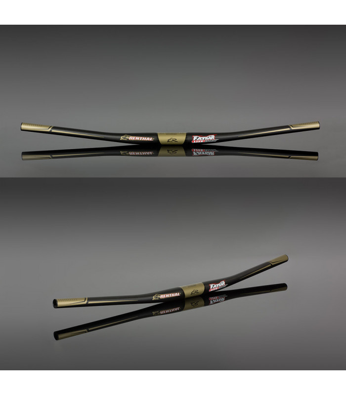 MANILLAR RENTHAL FATBAR LITE CARBON ZERO BLACK  (31,8mm - 780mm)