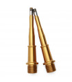 HT T1 TITANIUM PEDAL SPINDLES (GOLD)