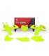 KIT PLASTICOS AMARILLO NEON (6 PZS)  KTM SX 85 2018-19