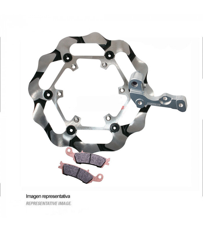 KIT DISCO FRENO BRAKING BATFLY OVERSIZE YAMAHA YZ, YZ-F (2007-2019)