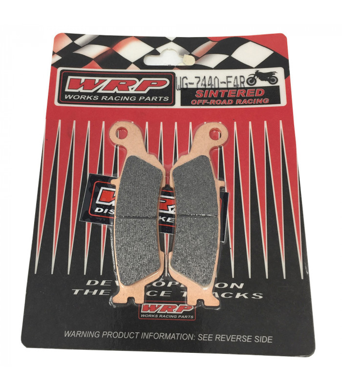 WRP F4R OFF ROAD BRAKE PADS YAMAHA (REAR)
