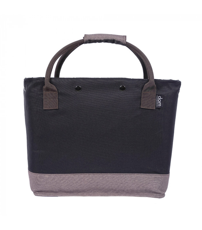 CANASTILLA CON BOLSA HOOKII BLACK/KHAKI