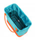 CANASTILLA CON BOLSA HOOKII BLUE/ORANGE
