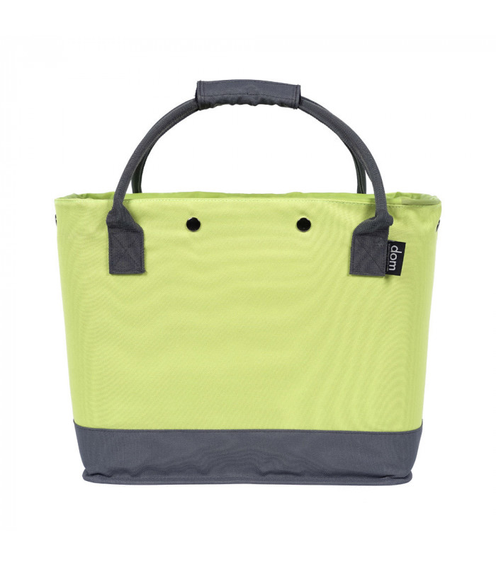 CANASTILLA CON BOLSA HOOKII GREEN/GREY