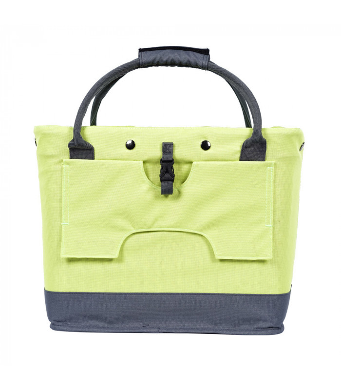 CANASTILLA CON BOLSA HOOKII GREEN/GREY