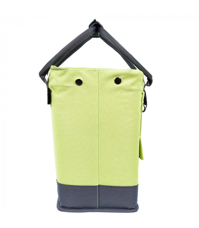 CANASTILLA CON BOLSA HOOKII GREEN/GREY