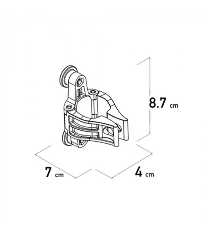 ADAPTADOR DOM MONKII CLIP (NEGRO)