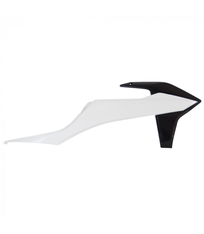 TAPAS RADIADOR BLANCO/NEGRAS  KTM SX-SXF-EXC-EXCF 2019