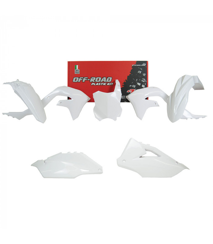 KIT PLASTICOS BLANCOS (5 PZS)  KAWA KXF 450 2019