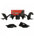 KIT PLASTICOS NEGROS (5 PZS)  KAWA KXF 450 2019