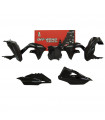 KIT PLASTICOS NEGROS (5 PZS)  KAWA KXF 450 2019