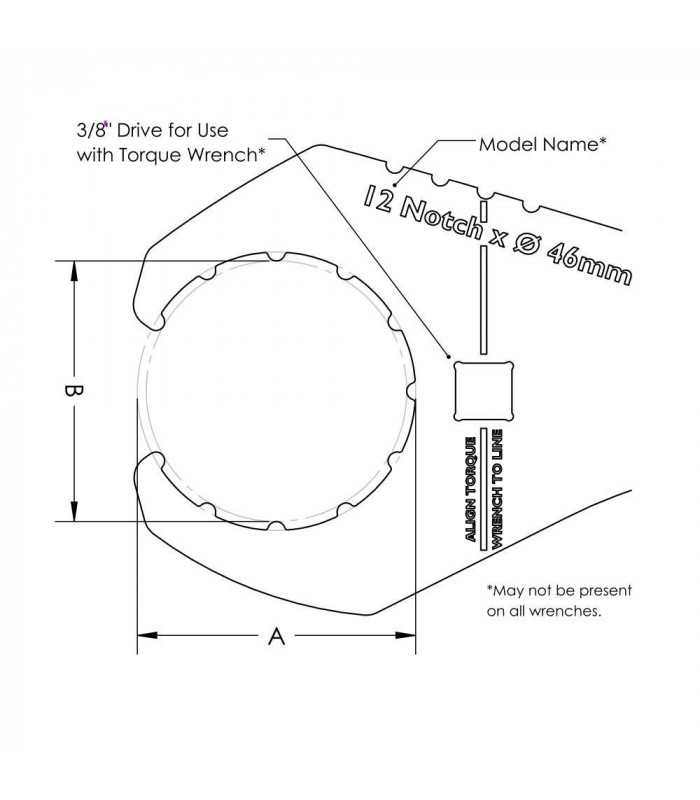 EXTERNAL BOTTOM BRACKET SOCKET II, 16 x 44.