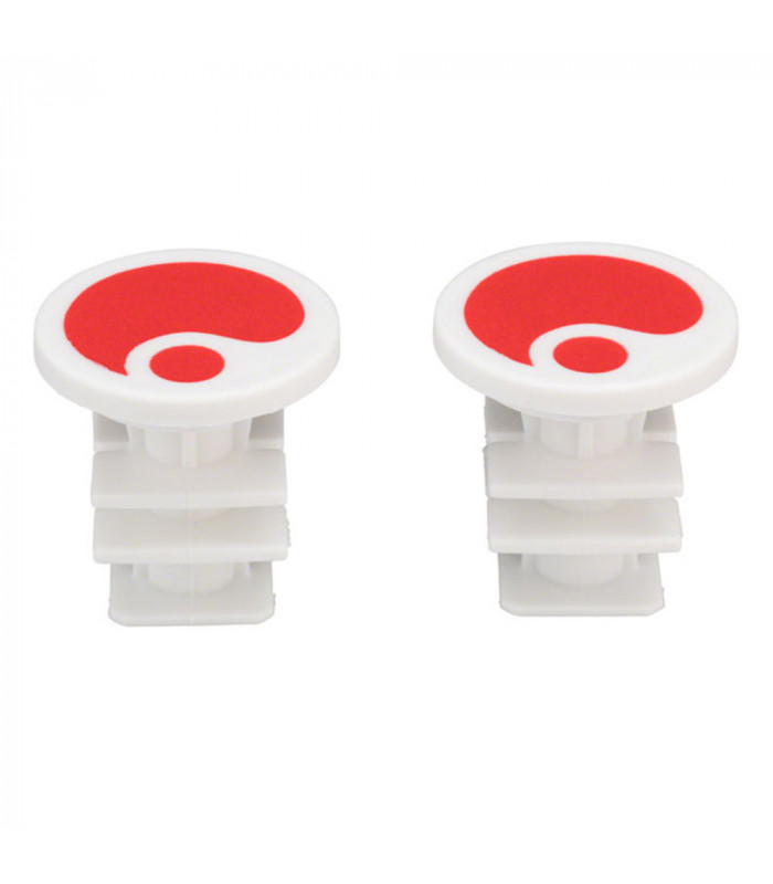 ERGON GA2, GA2 FAT, GA3 END PLUGS (RED)