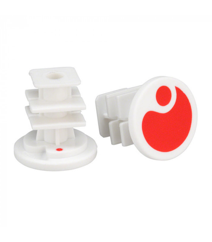 TAPONES PUÑOS ERGON GA2, GA2 FAT, GA3 (ROJO)