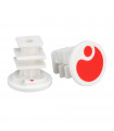 TAPONES PUÑOS ERGON GA2, GA2 FAT, GA3 (ROJO)