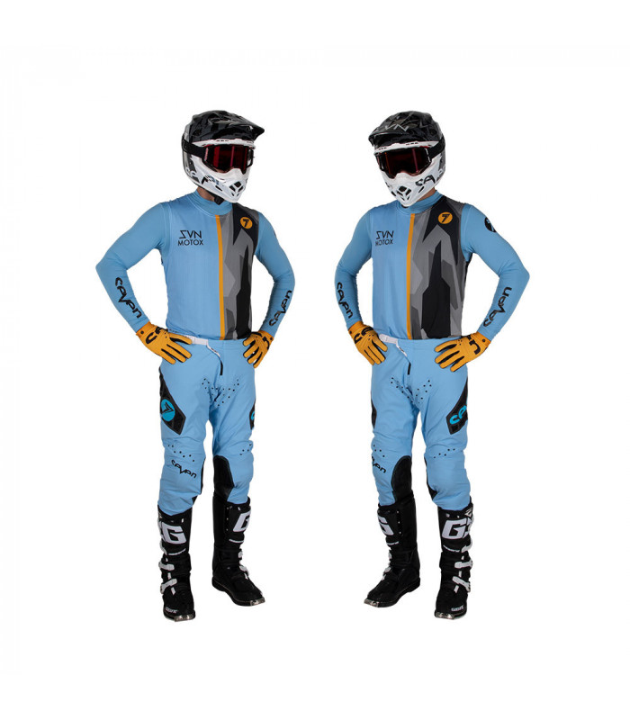 CHALECO MX ZERO RAIDER BLUE.