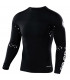 CAMISETA COMPRESSION ZERO STAPLE LASER CUT BLACK.