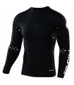 CAMISETA COMPRESIVA SEVEN ZERO STAPLE LASER CUT (NEGRO)