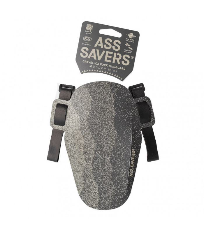 ASSAVERS FRONT  BICI MUDDER MINI "THE TOUR" GREY   GRAVEL