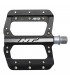 PEDALES HT PLATAFORMA AE12 NEGROS