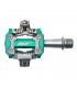 PEDALES HT M1 CYAN GREEN