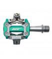 PEDALES CROSS COUNTRY HT M1 (CYAN GREEN)
