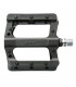 PEDALES PLATAFORMA HT PA01 CON PINS METALICOS (NEGRO)