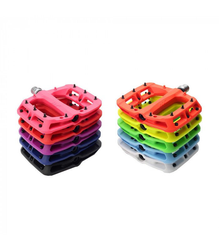 PEDALES HT PLATAFORMA MTB PA03A NEON YELLOW
