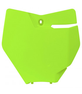PLACA FRONTAL PORTANUMEROS AMARILLO NEON  KTM SX-SXF ' 2016