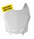 PLACA FRONTAL PORTAN. BLANCA FACTORY EDITION  SUZUKI RMZ 250 2010-17 / 450 2008-17