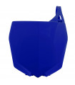 PLACA FRONTAL PORTANUM. AZUL  YZ 2015-16 /YZF 2010-16