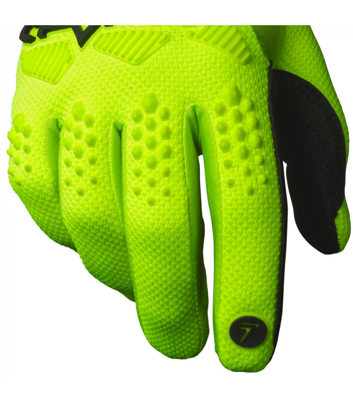 GUANTES MX RIVAL FLO YELLOW