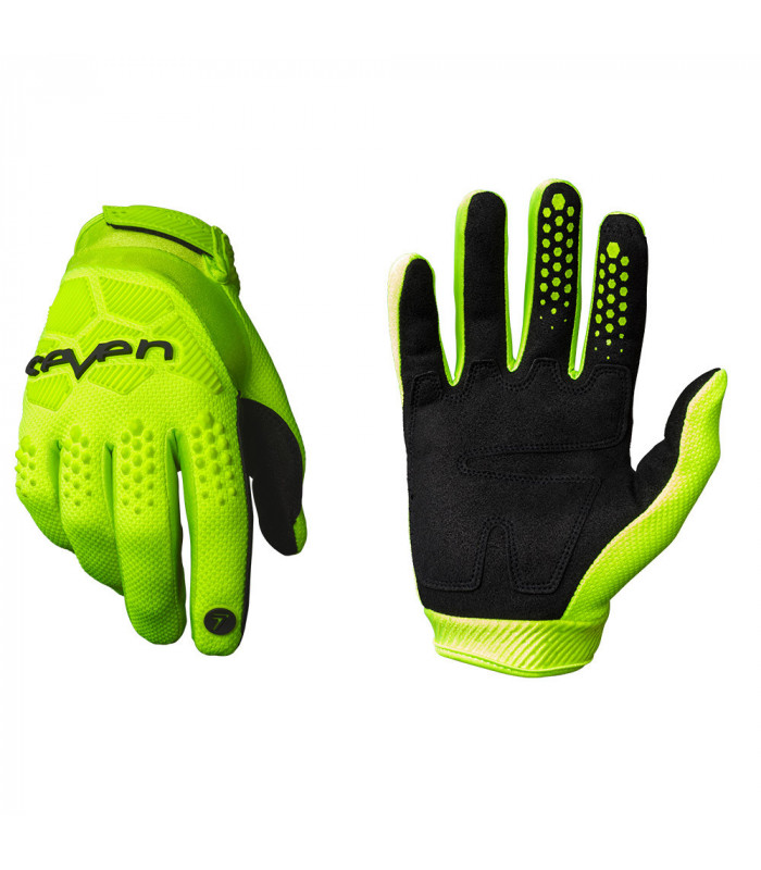 GUANTES MX RIVAL FLO YELLOW