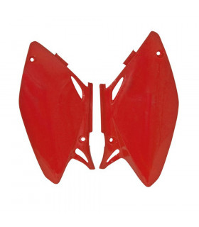 TAPAS LATERALES ROJAS.  HONDA CRF 450 ' 2002-04