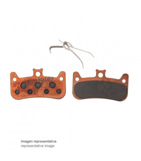 PASTILLAS FRENO CURA-4 SINTER. (BLISTER).