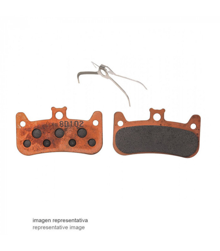 PASTILLAS FRENO CURA-4 SINTER. (BLISTER).