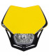 PORTAFARO UNIV. V-FACE AMARILLO  HALOGENO