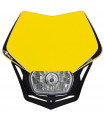 PORTAFARO UNIV. V-FACE AMARILLO  HALOGENO