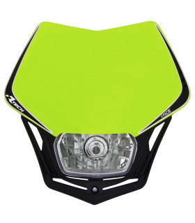 PORTAFARO UNIV. V-FACE AMARILLO NEON HALOGENO