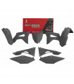KIT PLASTICOS QUANTUM GREY (6 PZS).  HONDA CRF 250-450 ' 2019