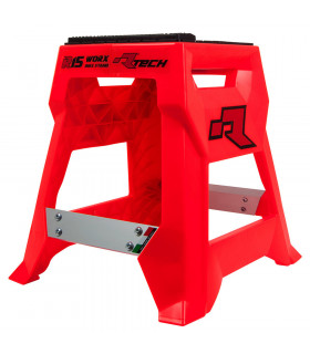 CABALLETE PLASTICO MOTO NARANJA NEON