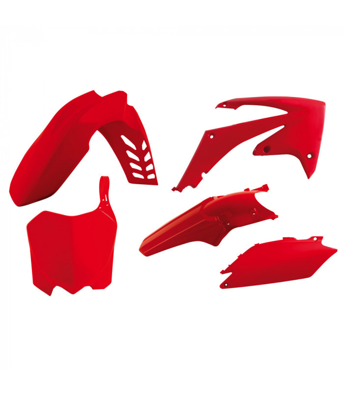 KIT PLASTICOS ROJOS.  HONDA CRF 450 ' 2011-12