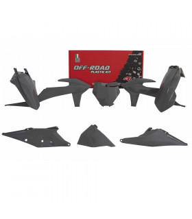 KIT PLASTICOS QUANTUM GREY (6 PZS).  KTM SX-SXF 2019