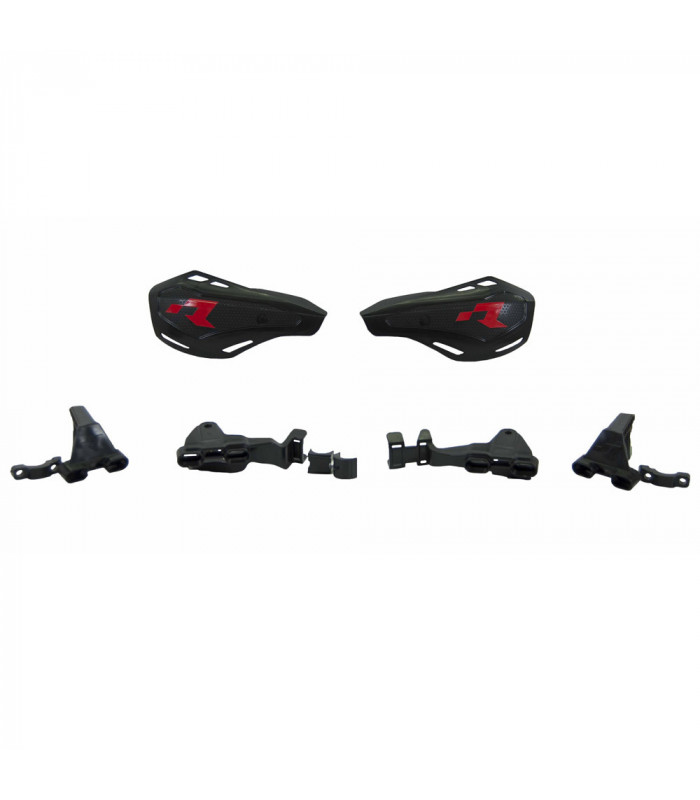 PARAMANOS HP1 NEGROS (CON KIT DE MONTAJE)