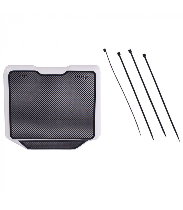 PLACA FRONTAL TRIAL SHOGI (BLANCA)