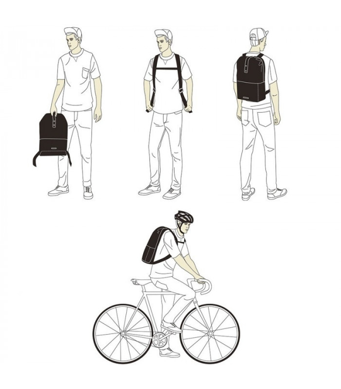 MOCHILA BROOKS DALSTON TEX NYLON 12 L. OCTANE