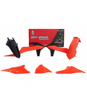 KIT PLASTICOS COLOR ORIGEN (5 PZS).  KTM 125-500 ' 2020