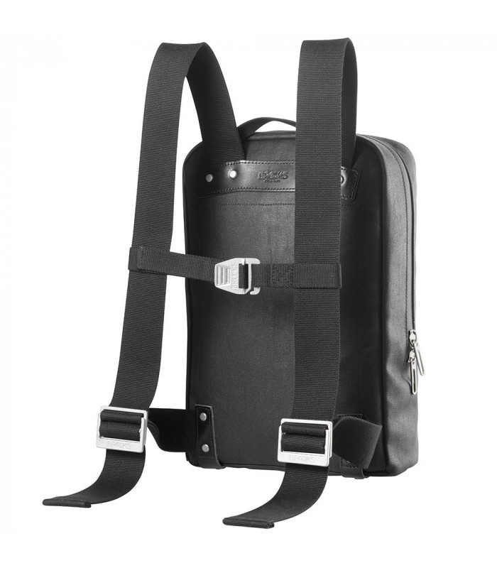 MOCHILA BROOKS PICKZIP COT CANVAS 10L. TOTAL BLACK