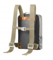 MOCHILA BROOKS PICKZIP COT CANVAS 10L. GREY/HONEY