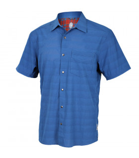CAMISA MANGA CORTA MOTIVE STEEL BLUE